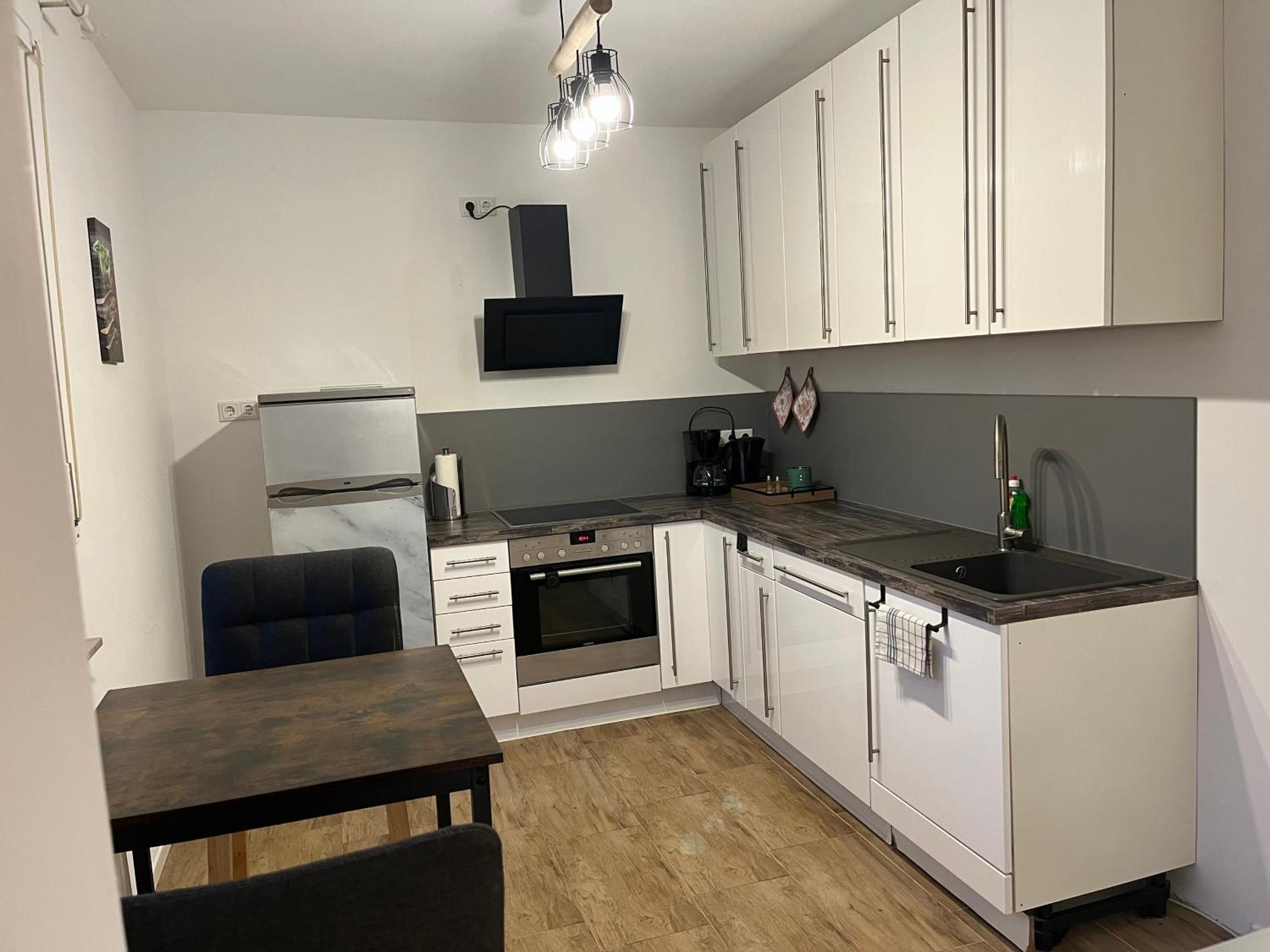 Wunderschoene Ferienwohnung Mit Balkon Auf Dem Bauernhof Greven Esterno foto