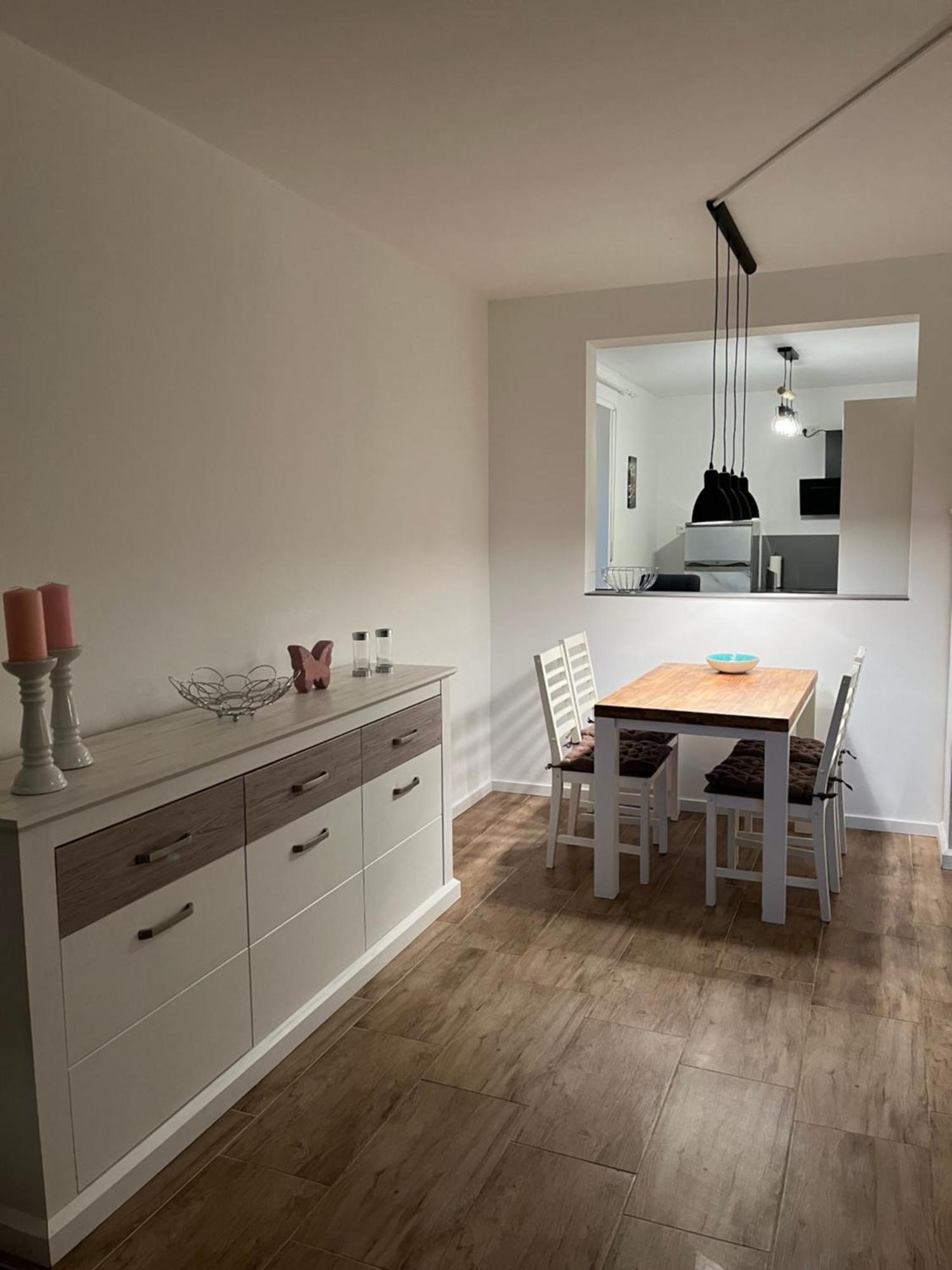 Wunderschoene Ferienwohnung Mit Balkon Auf Dem Bauernhof Greven Esterno foto